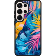 Samsung Galaxy S26 Ultra Case Hülle - Silikon schwarz Palms Blue