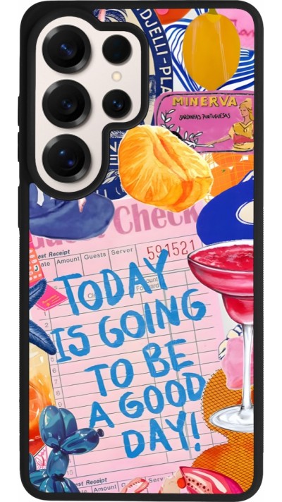 Coque Samsung Galaxy S26 Ultra - Silicone rigide noir Preppy Today is Going to be a good day