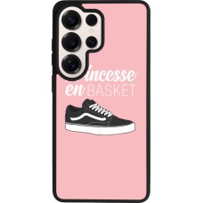 Coque Samsung Galaxy S26 Ultra - Silicone rigide noir princesse en basket