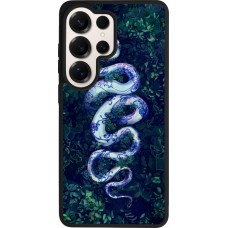 Coque Samsung Galaxy S26 Ultra - Silicone rigide noir Serpent Blue Anaconda