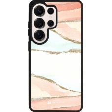 Samsung Galaxy S26 Ultra Case Hülle - Silikon schwarz Shimmering Orange