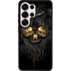 Coque Samsung Galaxy S26 Ultra - Silicone rigide noir Skull 02