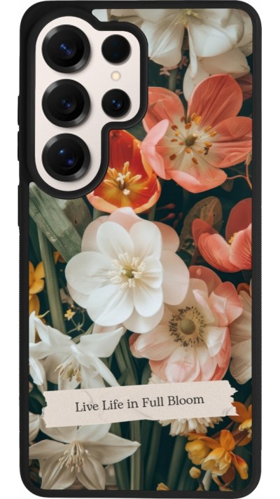 Samsung Galaxy S26 Ultra Case Hülle - Silikon schwarz Full Bloom 2026