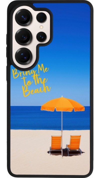 Coque Samsung Galaxy S26 Ultra - Silicone rigide noir Summer 2025 Bring me to the beach