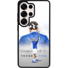 Coque Samsung Galaxy S26 Ultra - Silicone rigide noir Thank you Roger