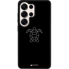 Samsung Galaxy S26 Ultra Case Hülle - Silikon schwarz Turtles lines on black