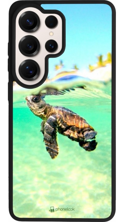 Coque Samsung Galaxy S26 Ultra - Silicone rigide noir Turtle Underwater