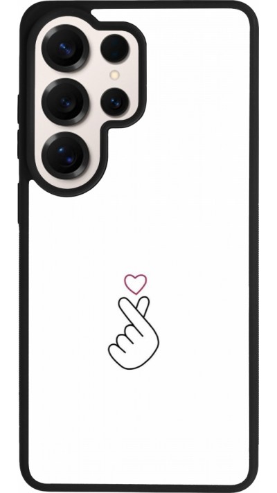 Samsung Galaxy S26 Ultra Case Hülle - Silikon schwarz Valentine 2024 heat by Millennials