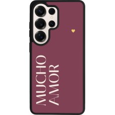 Samsung Galaxy S26 Ultra Case Hülle - Silikon schwarz Valentine 2024 mucho amor rosado