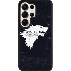 Coque Samsung Galaxy S26 Ultra - Silicone rigide noir Winter is coming Stark