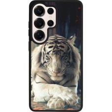 Coque Samsung Galaxy S26 Ultra - Silicone rigide noir Zen Tiger