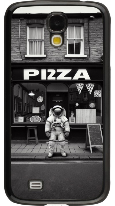 Coque Samsung Galaxy S4 - Astronaute devant une Pizzeria