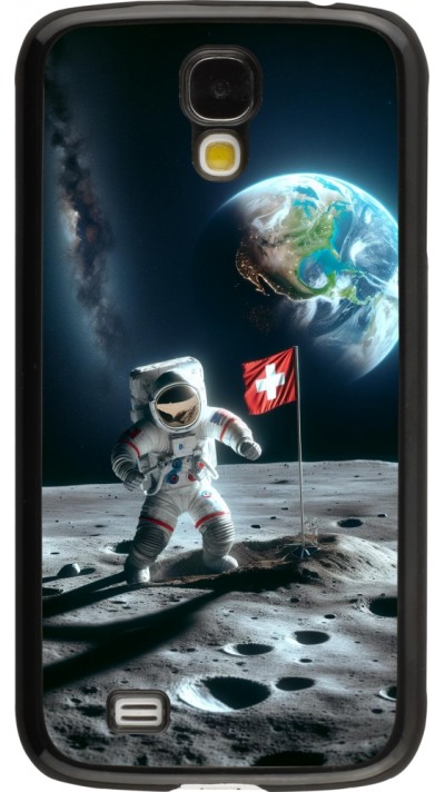 Samsung Galaxy S4 Case Hülle - Astro Schweiz auf dem Mond