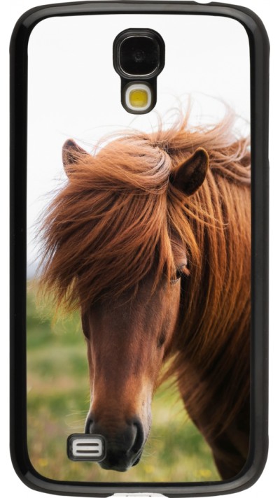 Coque Samsung Galaxy S4 - Autumn 22 horse in the wind
