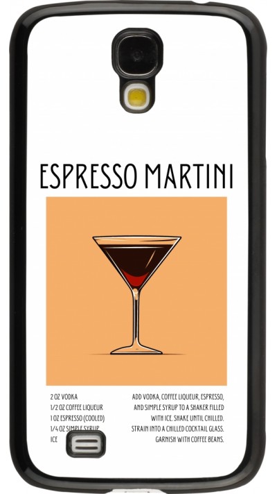 Samsung Galaxy S4 Case Hülle - Cocktail Rezept Espresso Martini