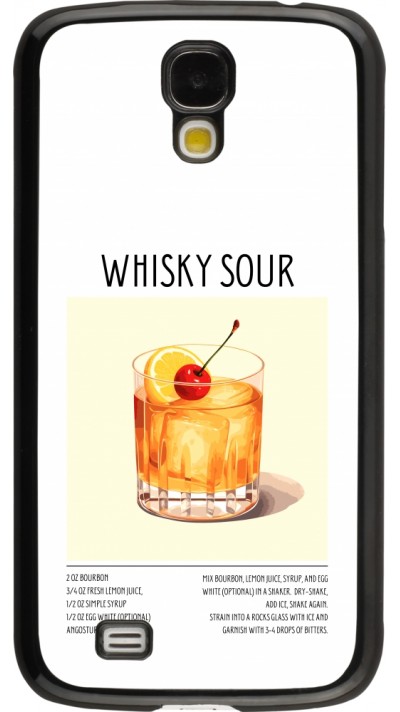 Samsung Galaxy S4 Case Hülle - Cocktail Rezept Whisky Sour