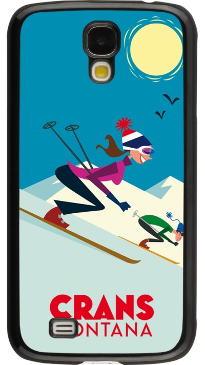 Coque Samsung Galaxy S4 - Crans-Montana Ski Downhill