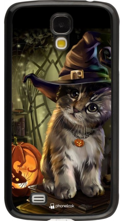 Coque Samsung Galaxy S4 - Halloween 21 Witch cat