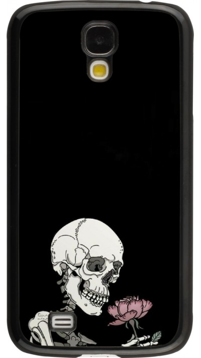 Samsung Galaxy S4 Case Hülle - Halloween 2023 rose and skeleton