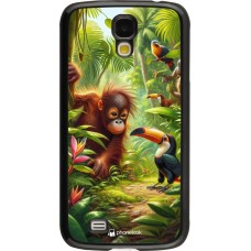 Samsung Galaxy S4 Case Hülle - Tropischer Dschungel Tayrona