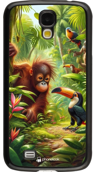 Samsung Galaxy S4 Case Hülle - Tropischer Dschungel Tayrona