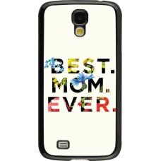 Coque Samsung Galaxy S4 - Mom 2023 best Mom ever flowers