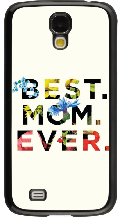 Coque Samsung Galaxy S4 - Mom 2023 best Mom ever flowers