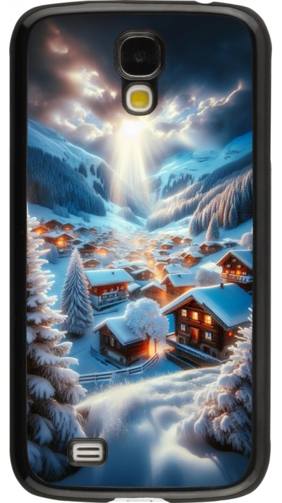 Samsung Galaxy S4 Case Hülle - Berg Schnee Licht
