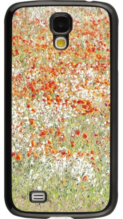 Coque Samsung Galaxy S4 - Petites fleurs peinture