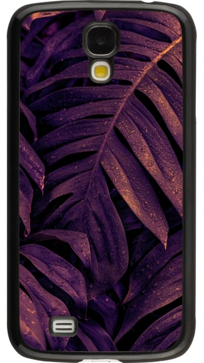 Coque Samsung Galaxy S4 - Purple Light Leaves