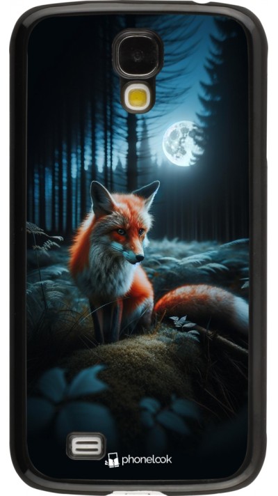 Samsung Galaxy S4 Case Hülle - Fuchs Mond Wald