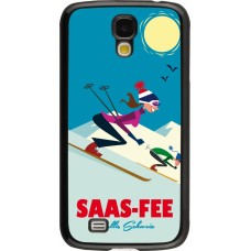 Samsung Galaxy S4 Case Hülle - Saas-Fee Ski Downhill
