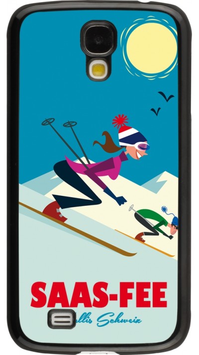 Coque Samsung Galaxy S4 - Saas-Fee Ski Downhill