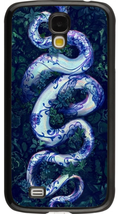 Samsung Galaxy S4 Case Hülle - Snake Blue Anaconda
