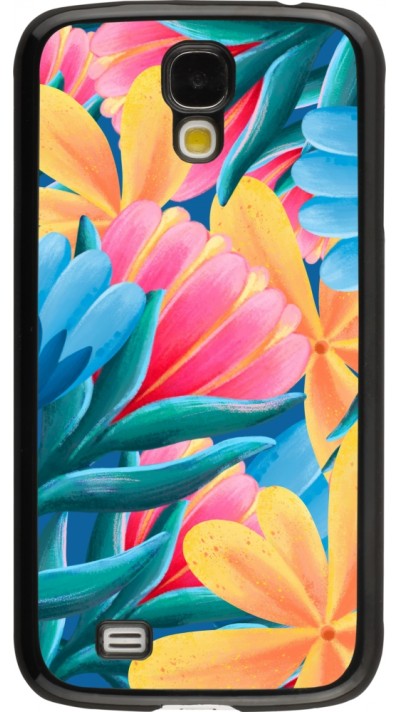 Coque Samsung Galaxy S4 - Spring 23 colorful flowers