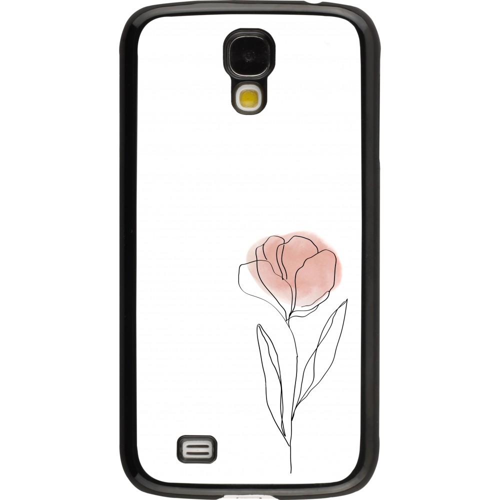 Samsung Galaxy S4 Case Hülle - Spring 23 minimalist flower