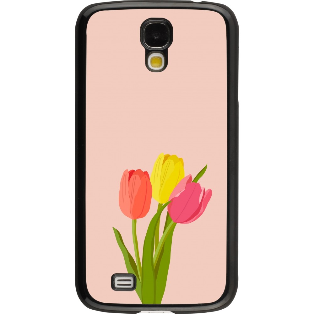 Samsung Galaxy S4 Case Hülle - Spring 23 tulip trio