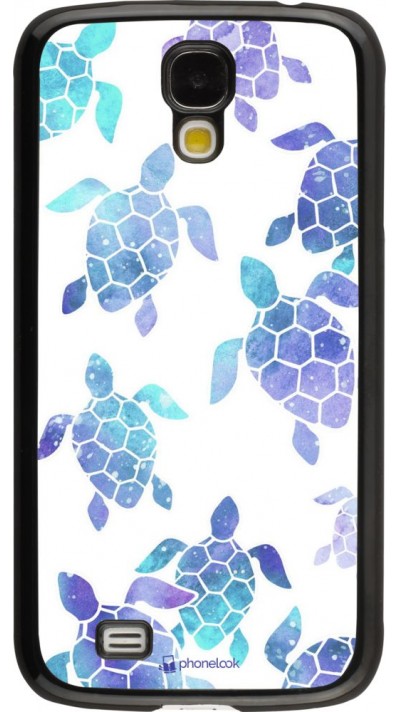 Hülle Samsung Galaxy S4 - Turtles pattern watercolor