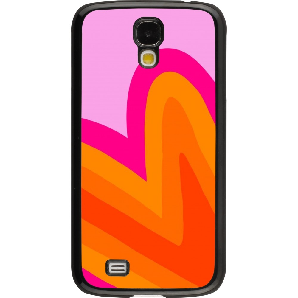 Coque Samsung Galaxy S4 - Valentine 2024 heart gradient