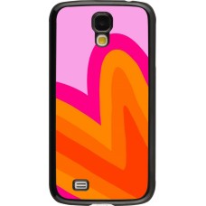 Samsung Galaxy S4 Case Hülle - Valentine 2024 heart gradient