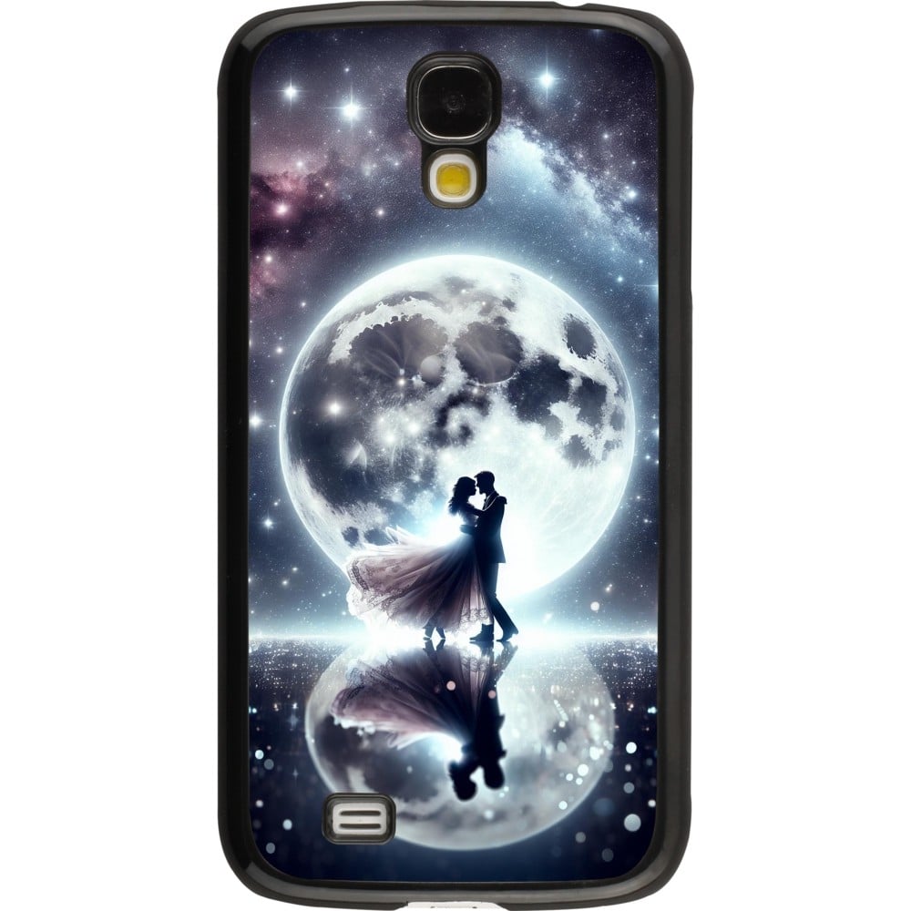 Samsung Galaxy S4 Case Hülle - Valentin 2024 Liebe unter dem Mond
