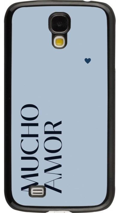 Coque Samsung Galaxy S4 - Valentine 2024 mucho amor azul