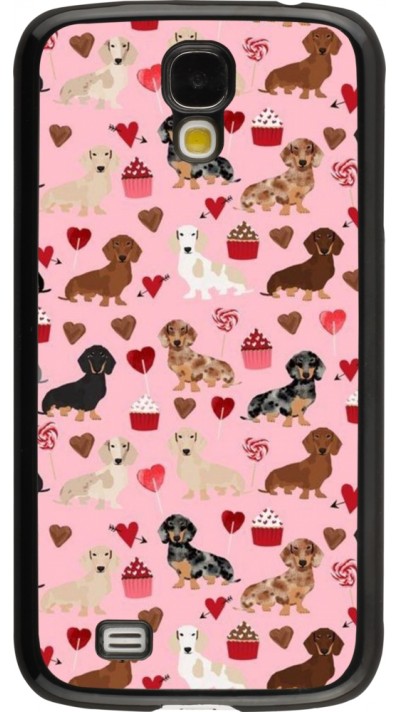 Samsung Galaxy S4 Case Hülle - Valentine 2024 puppy love