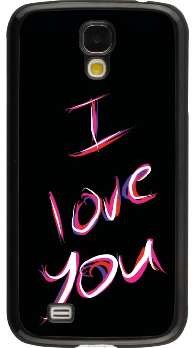 Coque Samsung Galaxy S4 - Valentine 2023 colorful I love you