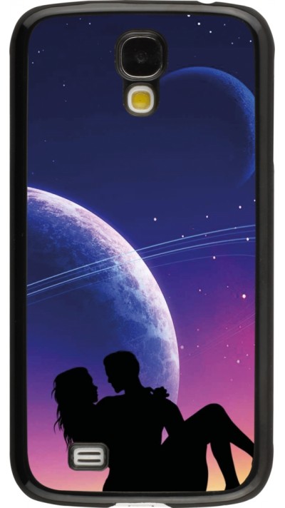 Coque Samsung Galaxy S4 - Valentine 2023 couple love to the moon