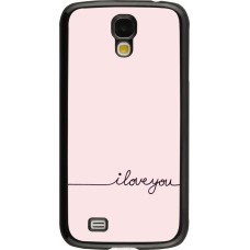 Samsung Galaxy S4 Case Hülle - Valentine 2023 i love you writing