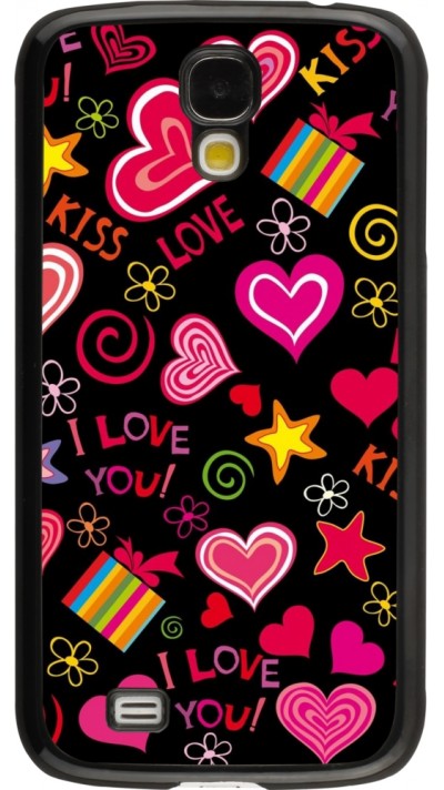 Samsung Galaxy S4 Case Hülle - Valentine 2023 love symbols