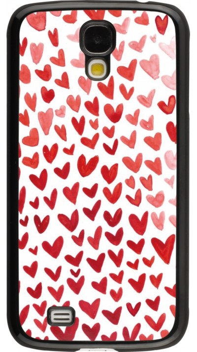 Coque Samsung Galaxy S4 - Valentine 2023 multiple red hearts