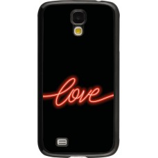Samsung Galaxy S4 Case Hülle - Valentine 2023 neon love