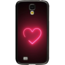 Coque Samsung Galaxy S4 - Valentine 2023 single neon heart